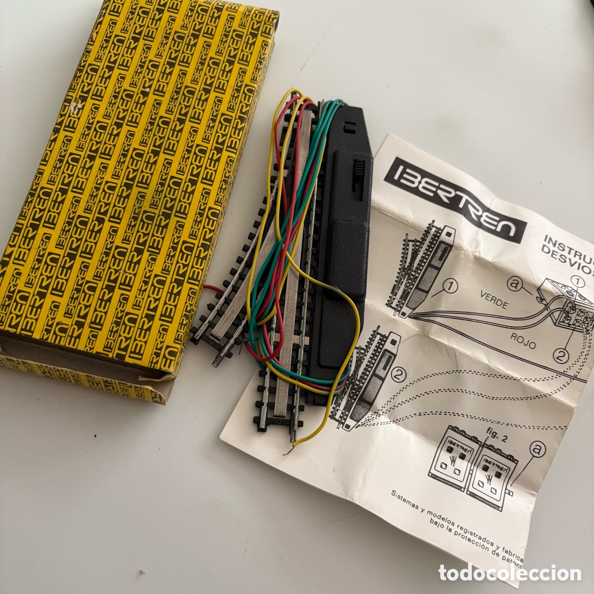 Trenes Escala: IBERTREN DESVIO ELECTRICO DERECHA REF. 663 ESCALA 3N