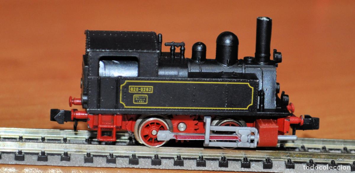 Trenes Escala: LOCOMOTORA DE VAPOR MZA CUCO NEGRA DE IBERTREN, REF. 946. ESCALA N O 2N.