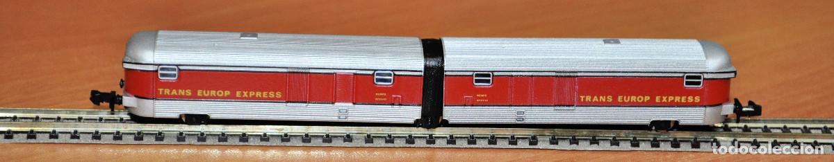 Trenes Escala: PAR DE FURGONES DE APOYO Y COLA DEL TALGO DE IBERTREN, REF. 281. ESCALA N