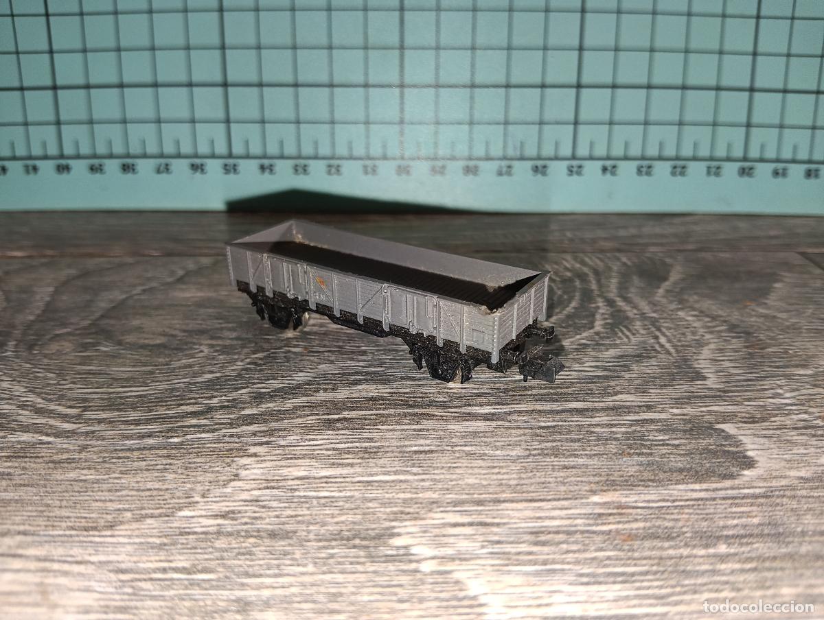 Trenes Escala: Antiguo Vag&oacute;n abierto ibertren Escala N