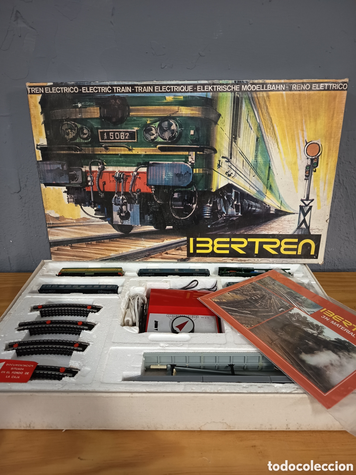 Trains &Eacute;chelle: IBERTREN ESCALA 3N 132 COMO NUEVO COMPLETO EN SU CAJA ORIGINAL