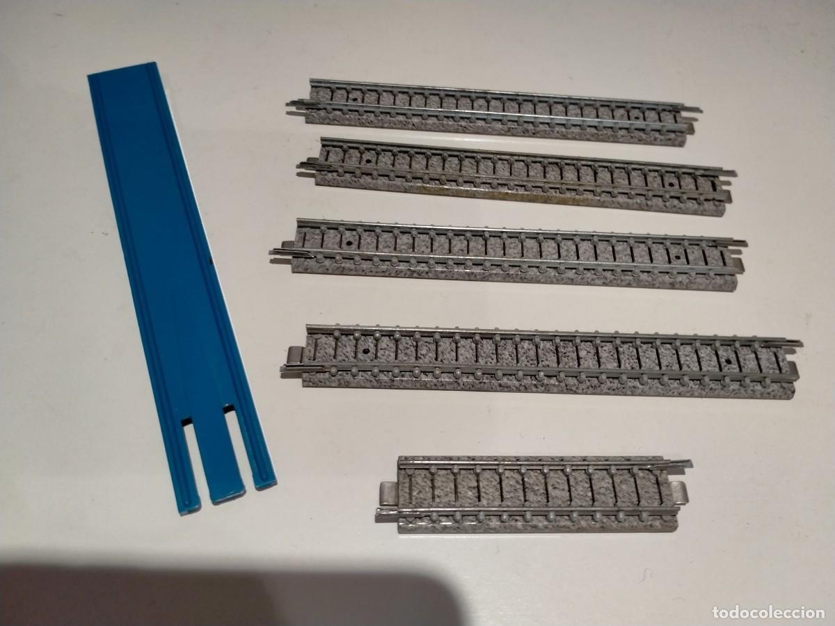 Scale Trains: V&iacute;as rectas met&aacute;licas balasto Ibertren 3N+encarrilador