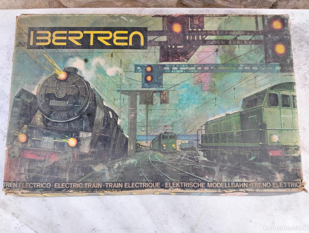 Trenes Escala: Ibertren 3N 151 maqueta de tren locomotora iber N con caja antiguo conjunto casi completo
