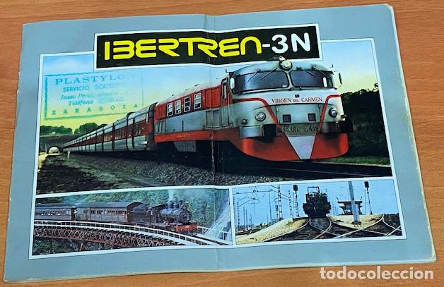 Trenes Escala: CAT&Aacute;LOGO A TODO COLOR DEL MATERIAL DE IBERTREN ESCALA 3N DEL A&Ntilde;O 1979.
