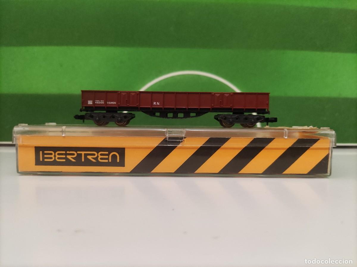 Trenes Escala: Vag&oacute;n borde alto 4 ejes Ibertren REF 411 Escala N