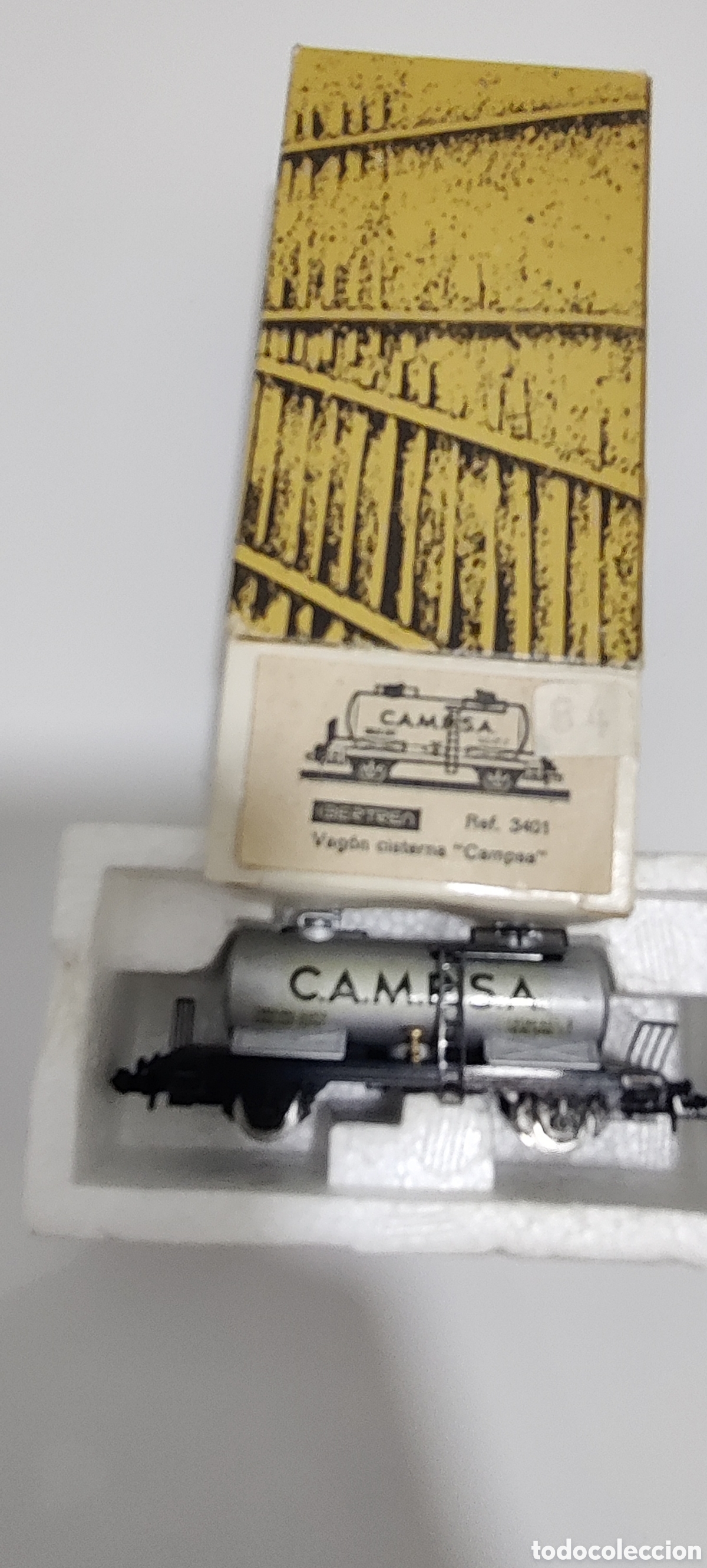 Trenes Escala: IBERTREN N - VAG&Oacute;N CISTERNA 2 EJES CAMPSA REF. 3103