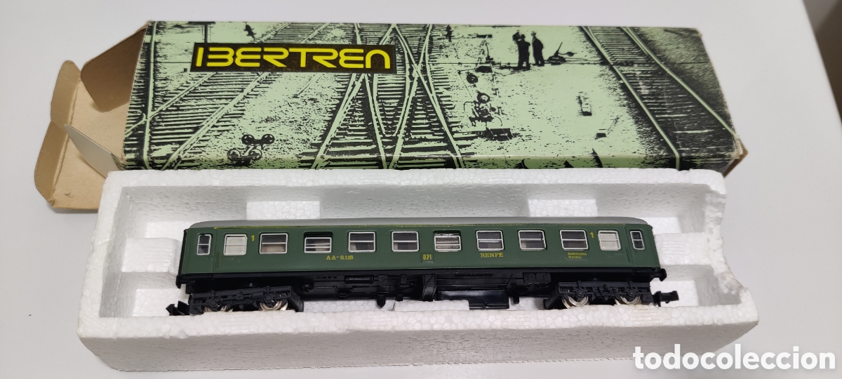 Trenes Escala: IBERTREN N - COCHE VIAJEROS SERIE 8000 1&ordf; CLASE VERDE REF. 2101
