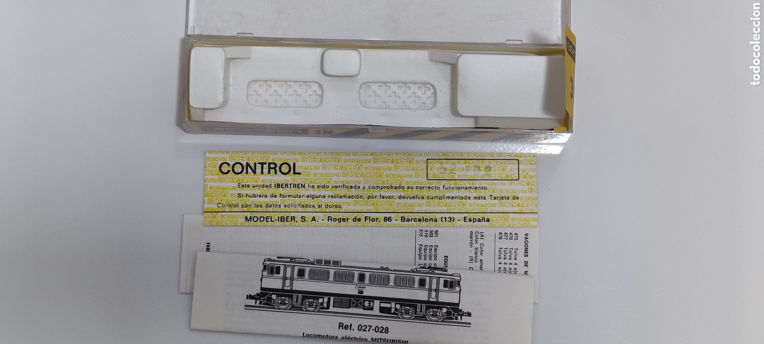 Trenes Escala: IBERTREN 3N - CAJA VAC&Iacute;A MITSUBISHI 269 MAZINGER REF. 028
