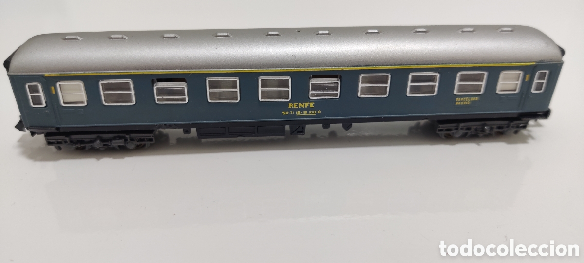 Trenes Escala: IBERTREN N - COCHE VIAJEROS 1&ordf; CLASE AZUL REF. 202