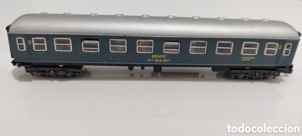 Trenes Escala: IBERTREN N - COCHE PASAJEROS 2&ordf; CLASE AZUL REF. 204