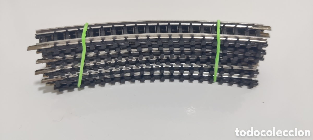 Treni in Scala: IBERTREN 3N - LOTE 6 V&Iacute;AS CURVAS R 30&deg; 192 mm REF. 616