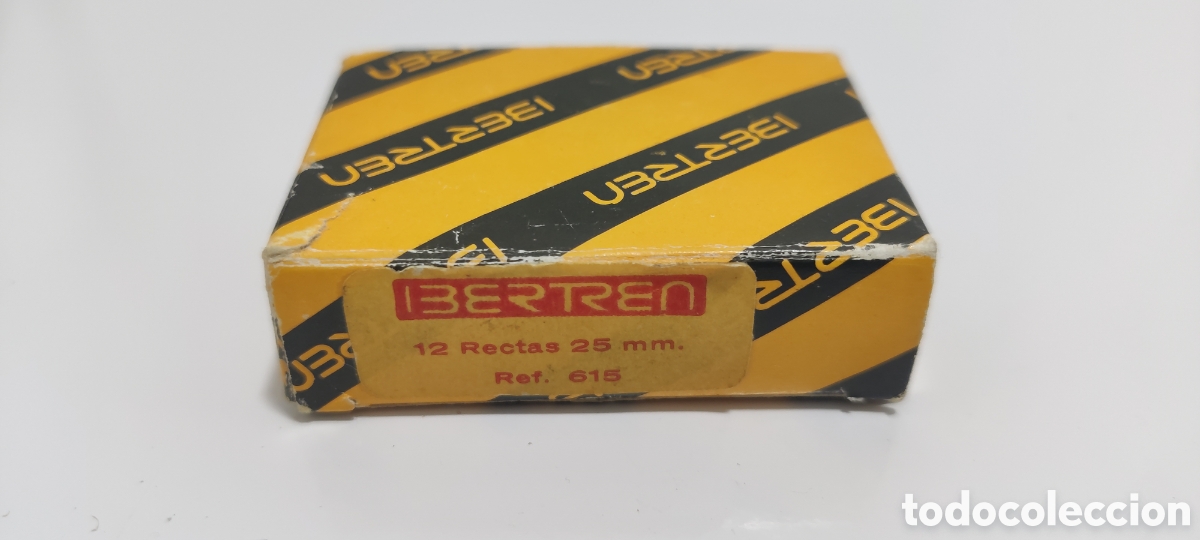 Trenes Escala: IBERTREN 3N - 12 RECTAS 25 mm REF. 615 EN CAJA