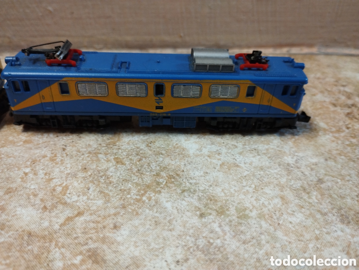 Trenes escala: Locomotoras el&eacute;ctricas Mitsubishi series 269