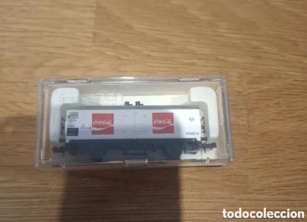 Modelleisenbahnen: Vag&oacute;n Coca Cola Nuevo