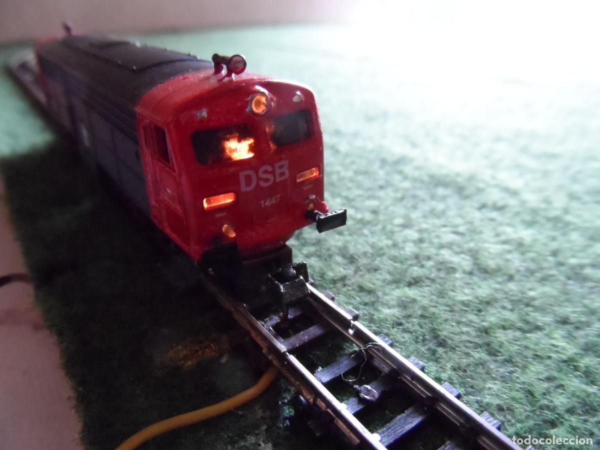 Trenes escala: LOCOMOTORA DSB MINITRIX ESCALA N
