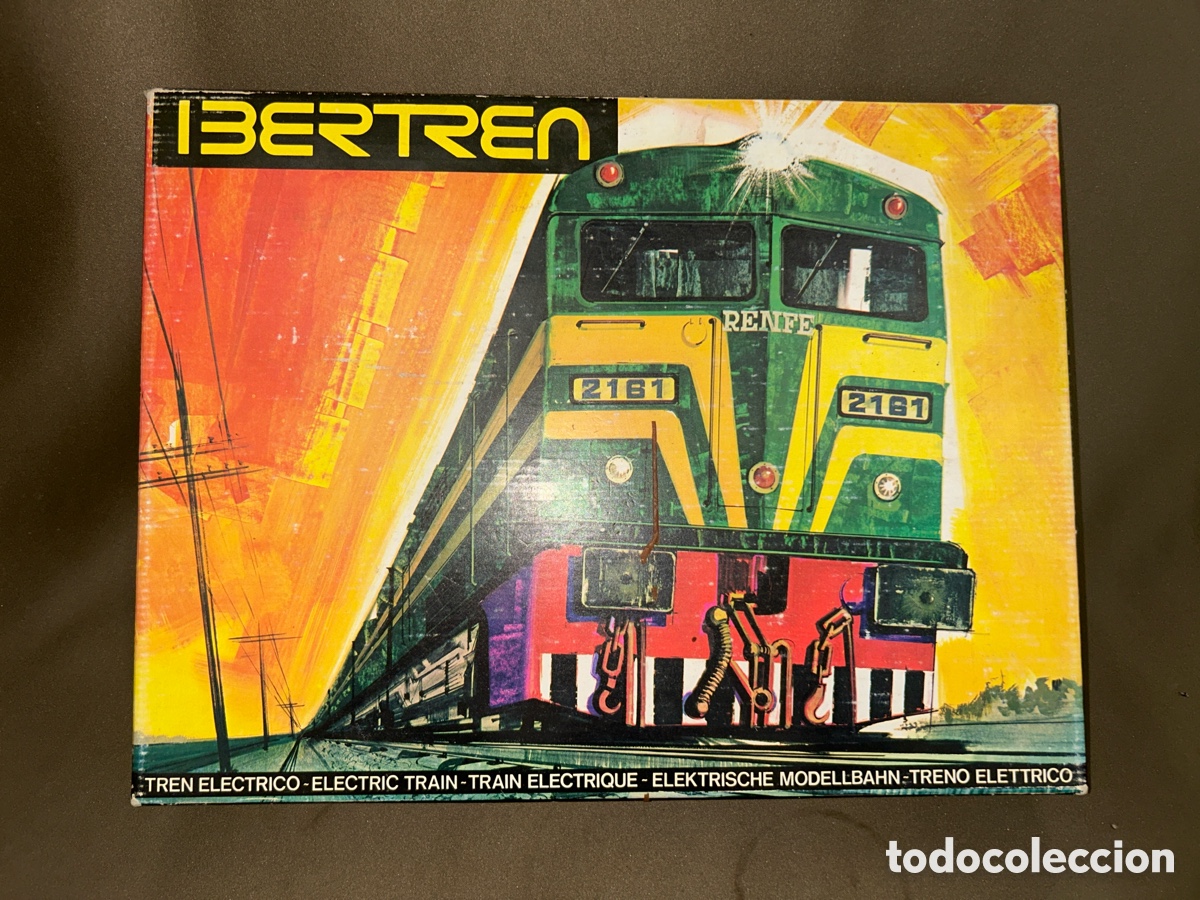 Trenes escala: IBERTREN 3 N 112 CAJA CON VAGONES LOCOMOTORA VIAS TRANSFORMADOR PAPELES*MUY BUEN ESTADO* *VER FOTOS*