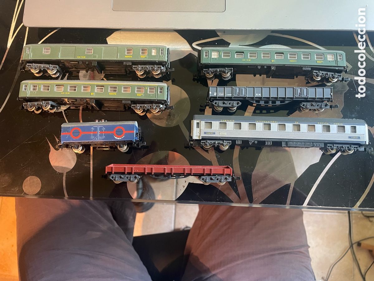 Trenes escala: Lote 7 vagones Ibertren escala N