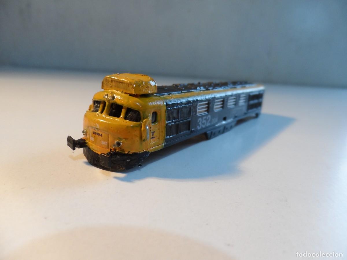 Trenes escala: CARROCERIA LOCOMOTORA 352 TALGO ARTESANAL RENFE ESCALA N