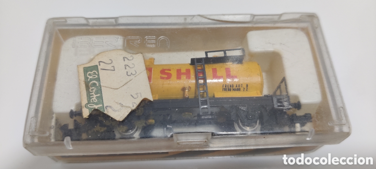Trenes escala: IBERTREN N - CISTERNA 2 EJES SHELL REF. 352 - Foto 1