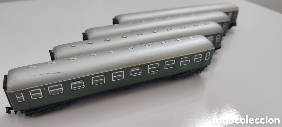 Trenes escala: IBERTREN N - 4 X COCHES SERIE 8000