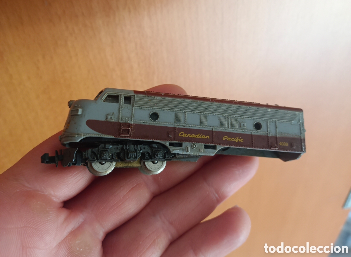 Trenes escala: Locomotora canadian pacific marca lima tipo ibertren escala n