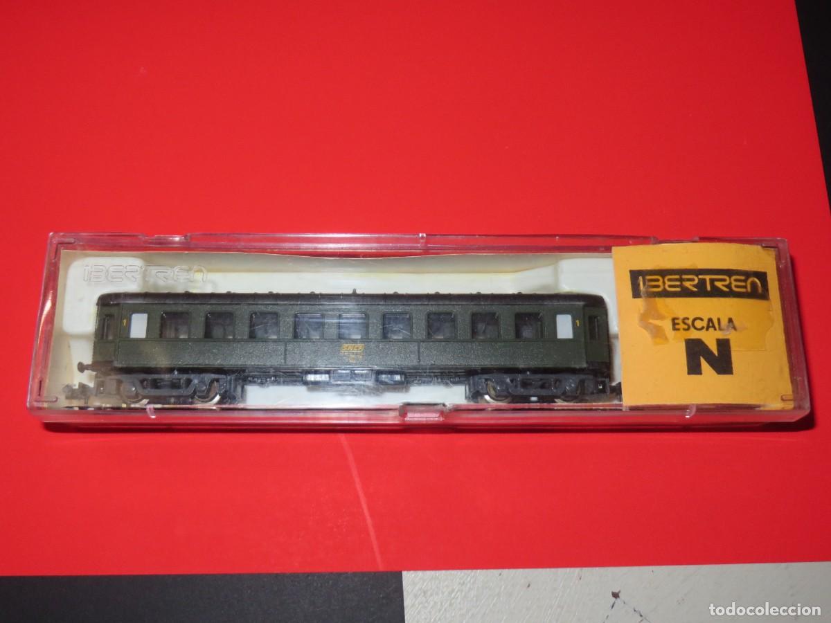 Trenes escala: VAG&Oacute;N VIAJEROS SNCF 1&ordf; CLASE IBERTREN REF 235. ESCALA N