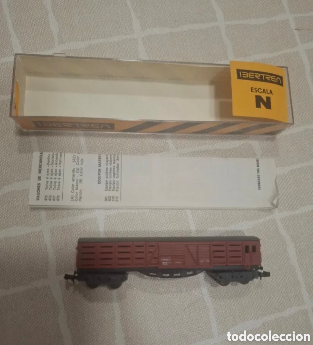 Trenes escala: Vagon mercanc&iacute;a N 448 Ibertren