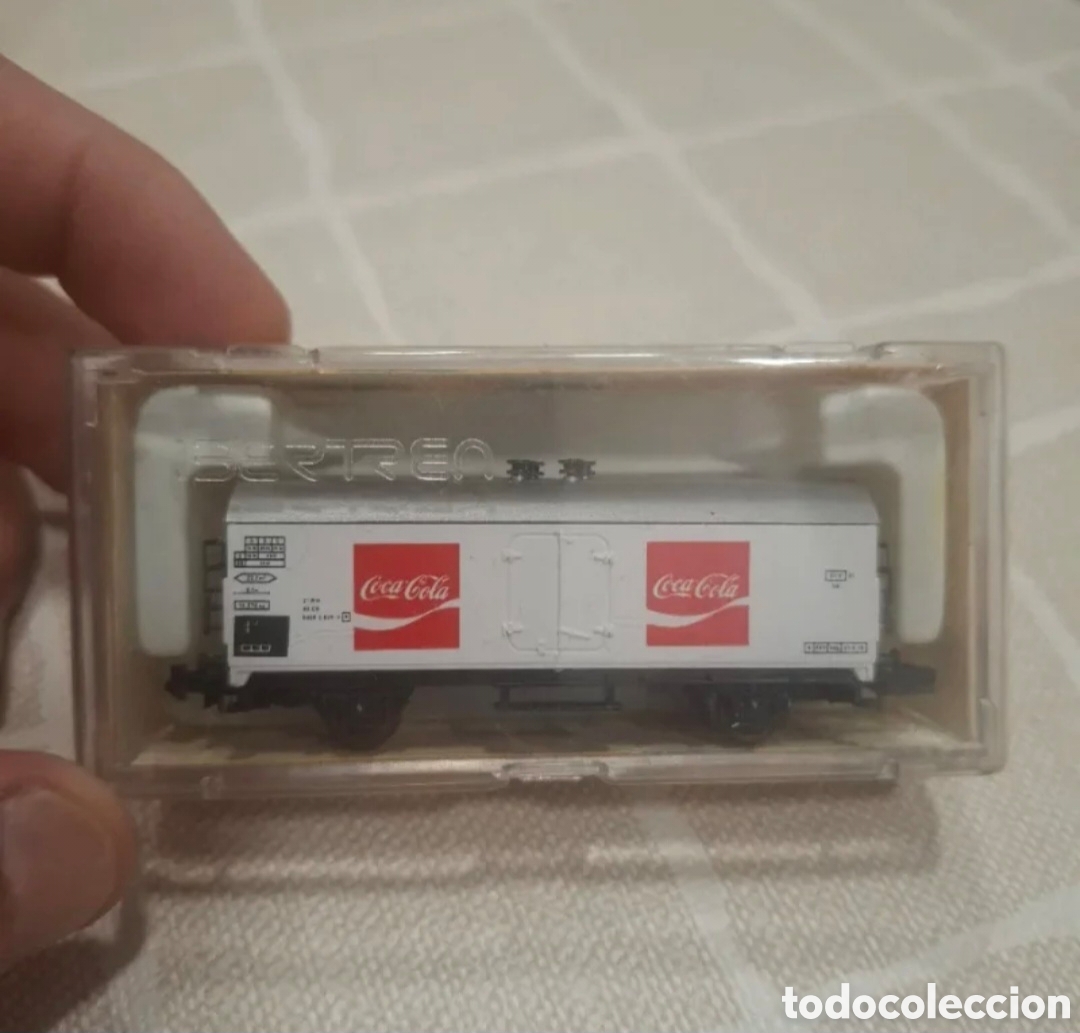 Trenes escala: Vagon Ibertren Coca Cola Ref 384