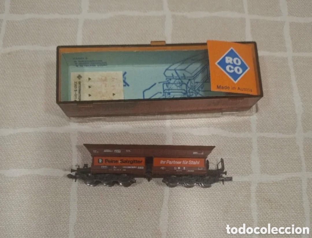Trenes escala: Coche vag&oacute;n Roco Peine Salzgitter