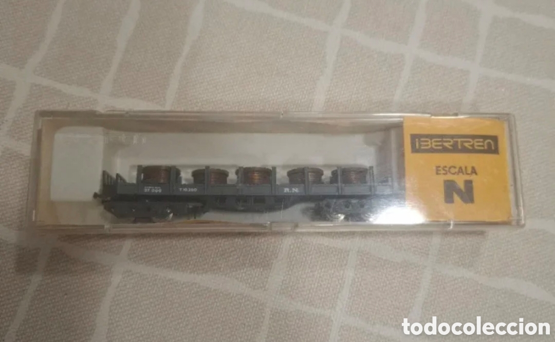 Trenes escala: Vagon bobinas Ibertren N 438