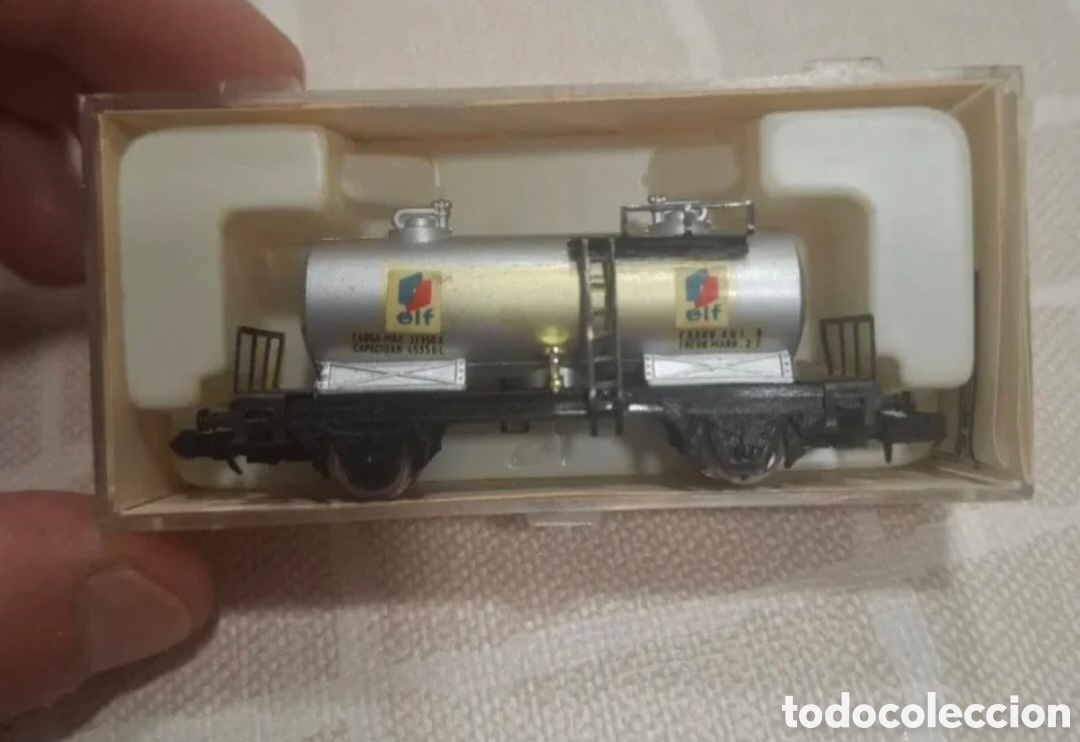 Trenes escala: Vagon cisterna Elf ref 359 N