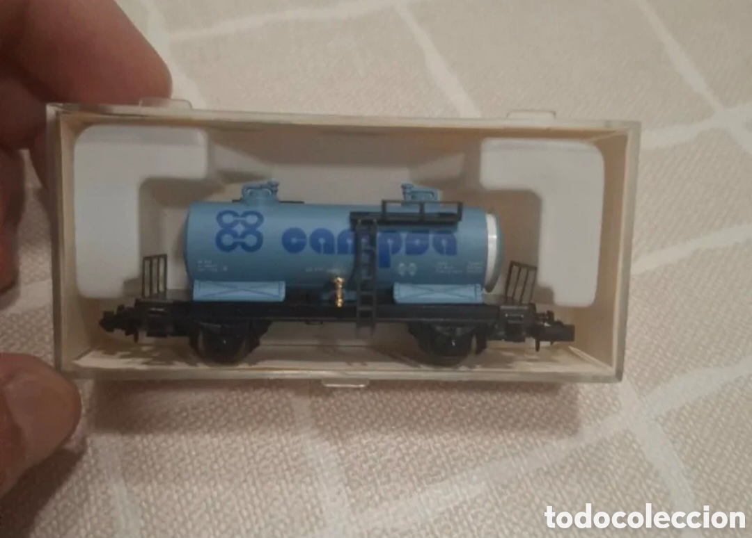 Trenes escala: Vagon cisterna Cepsa Ref 357 N
