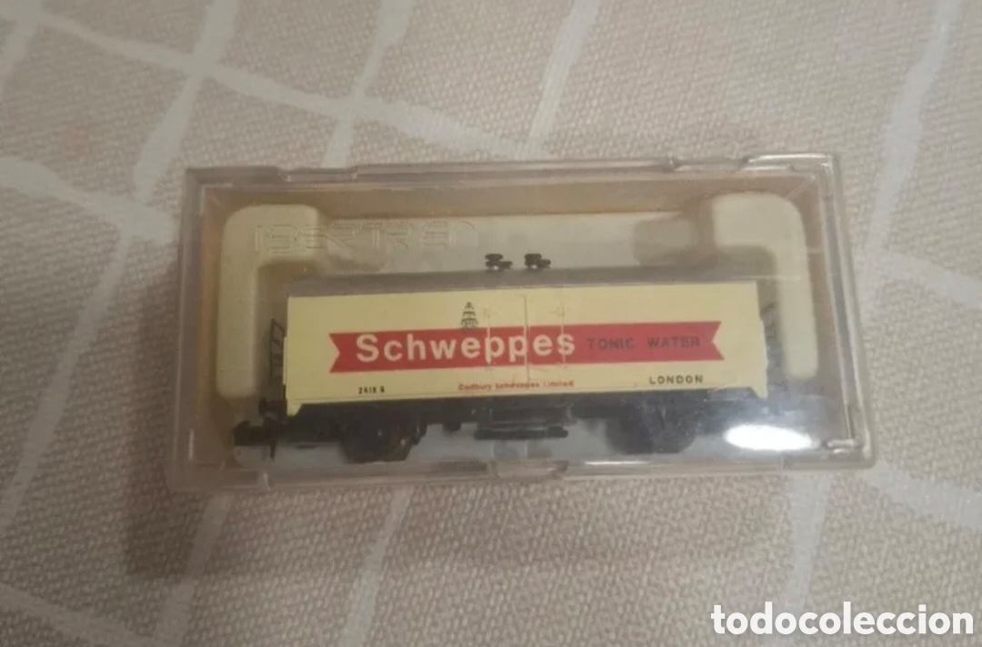 Trenes escala: Vagon Ibertren Schweppes ref 383