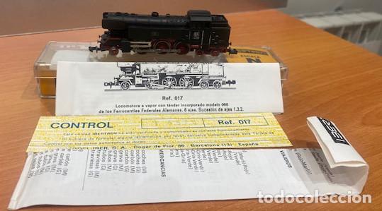 Trenes escala: LOCOMOTORA DE VAPOR S.66 DE LA DB DE IBERTREN, REF. 017. ESCALA 3N