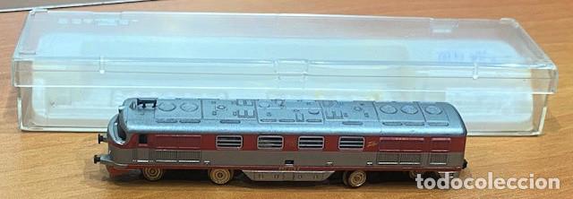 Trenes escala: LOCOMOTORA DIESEL TALGO RENFE DE IBERTREN, REF. 026. ESCALA 3N