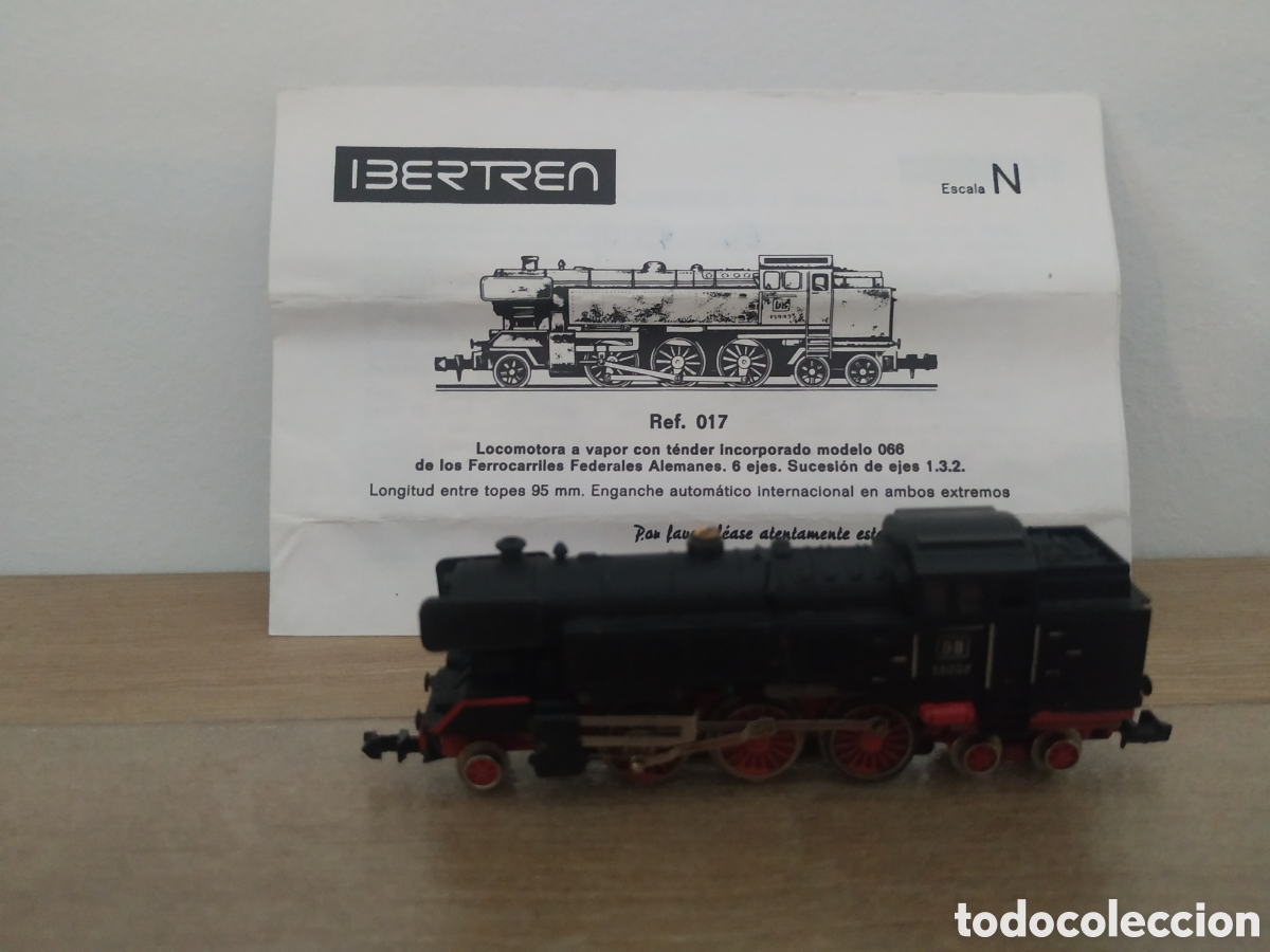 Trains &Eacute;chelle: Locomotora de Vapor DB S66 66002 de Ibertren 3N referencia 017
