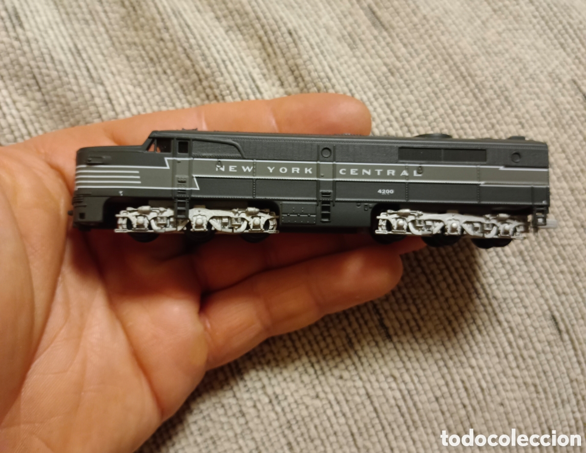 Trenes escala: locomotora estatica alco PA-1 new work central escala N 1:160