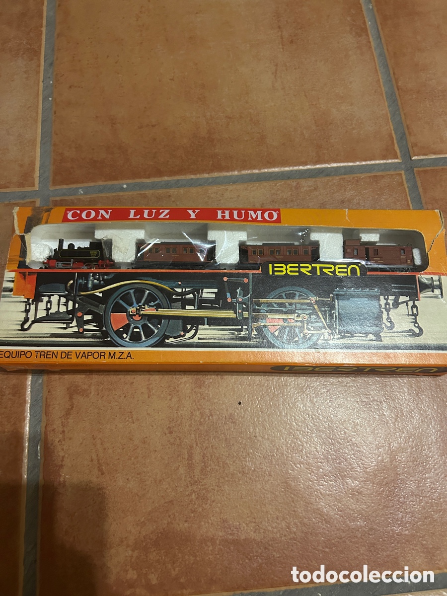 Trenes escala: Ibertren Equipo Tren de Vapor M.Z.A., referencia 995, escala 2N,