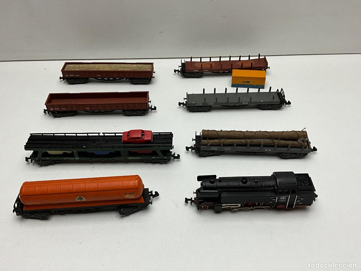 Trenes escala: LOTE IBERTREN LOCOMOTORA DB 66002 - CON VAGONES