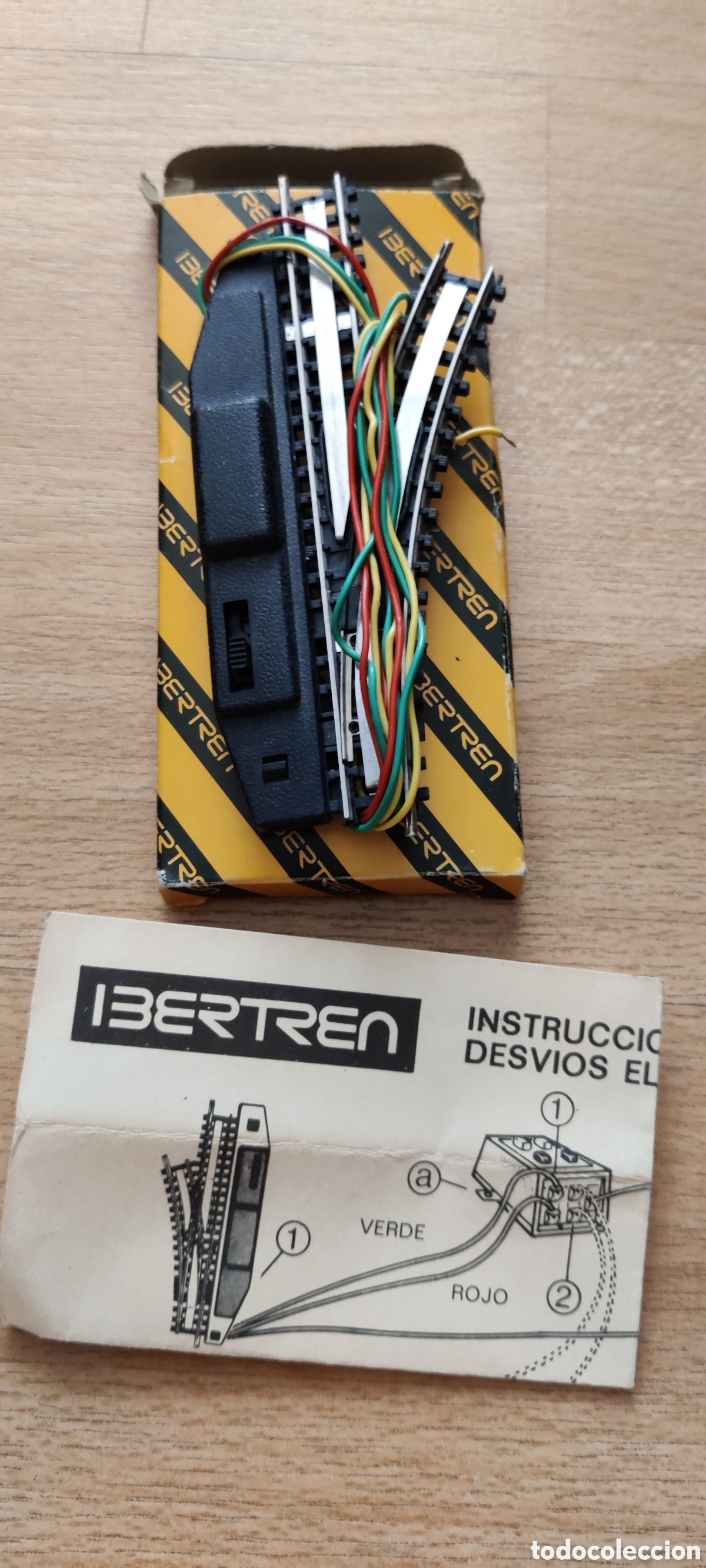 Trenes escala: IBERTREN N - DESV&Iacute;O EL&Eacute;CTRICO DERECHA REF. 663