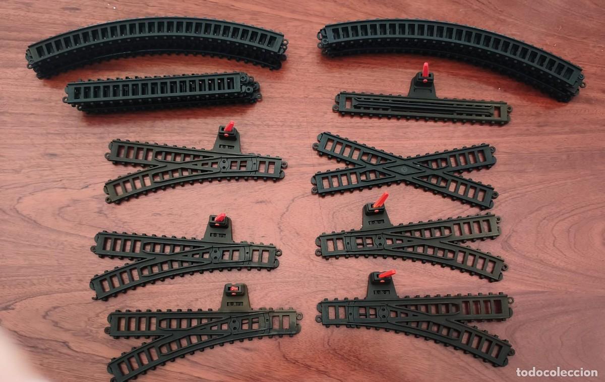 Trenes escala: Lote v&iacute;as y desv&iacute;os Tren Ibertren 5063 Talgo Pendular - Relaci&oacute;n contenido en interior
