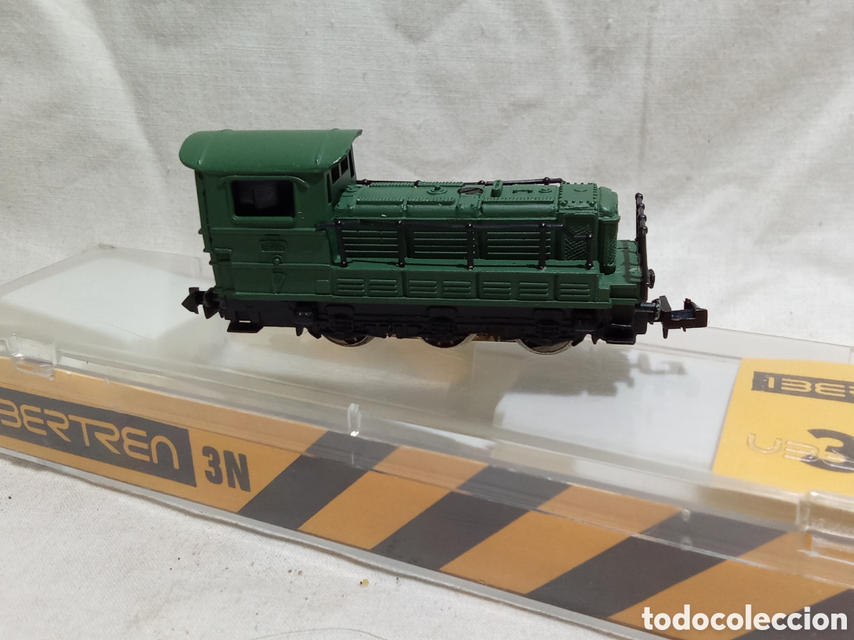 Modelleisenbahnen: LOCOMOTORA MANIOBRAS MAQUINA IBERTREN 3N REF.011 EN CAJA