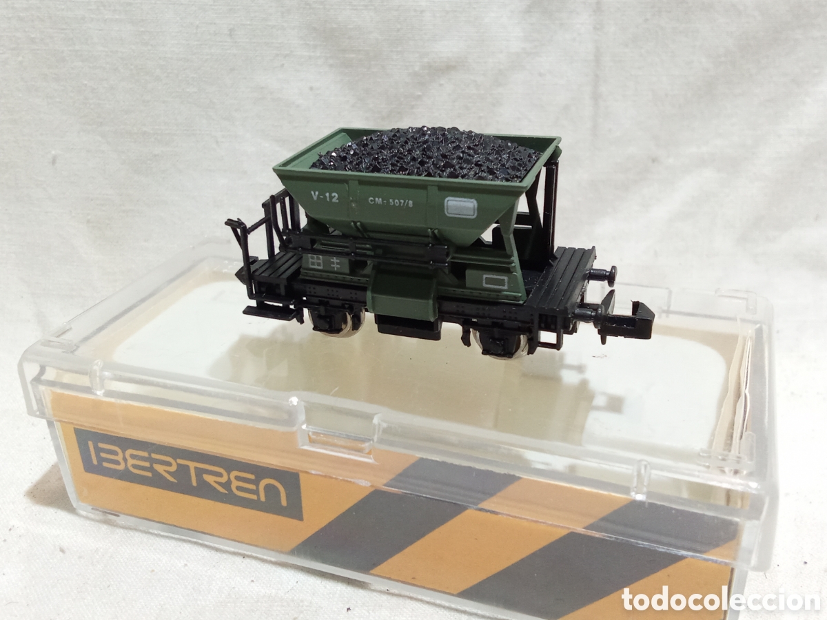 Comboios Escala: VAGONETA TRANSPORTE DE CARB&Oacute;N DE IBERTREN N REF. 462 EN CAJA