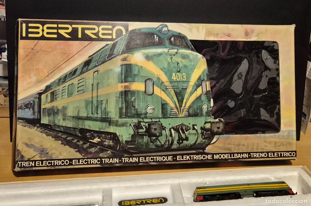 Trenes escala: CAJA IBERTREN 3N REF 102 SOLAPAS CAJA ROTOS, MAQUINA FUNCIONA BIEN VAGON MERCANCIAS SUELTO INTERIOR