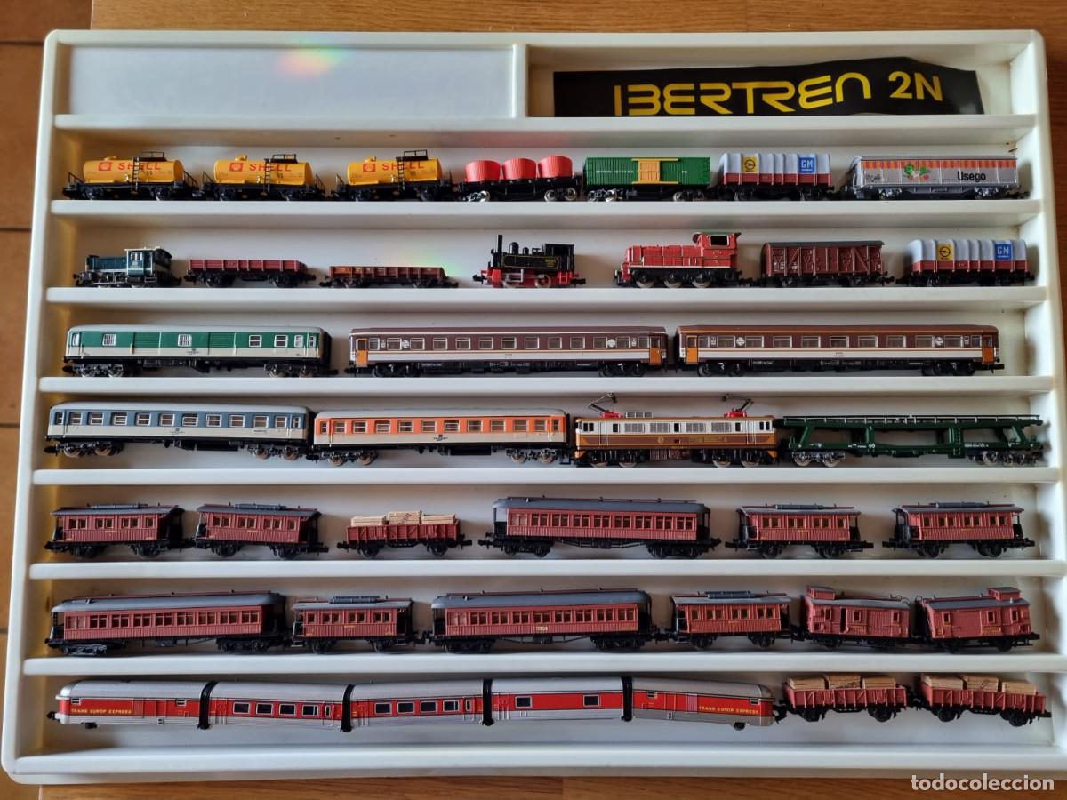 Trenes escala: Set Ibertren 2N Locomotoras y vagones
