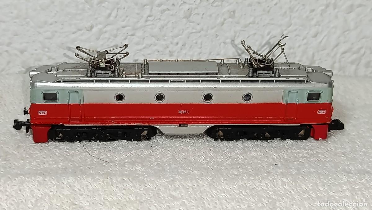 Trenes escala: IBERTREN : ANTIGUO TREN LOCOMOTORA ELECTRICA RENFE 7600 TALGO ALSTHOM ESCALA 2N A&Ntilde;OS 70 - 80