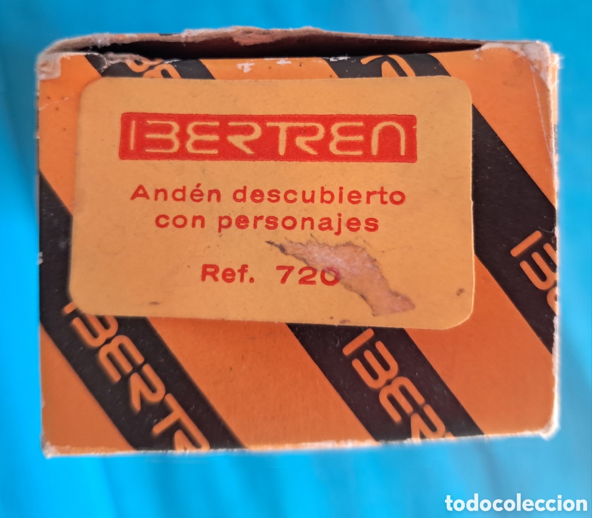 Trenes escala: Ibertren. Anden 720. Caja vacia a&ntilde;os 80