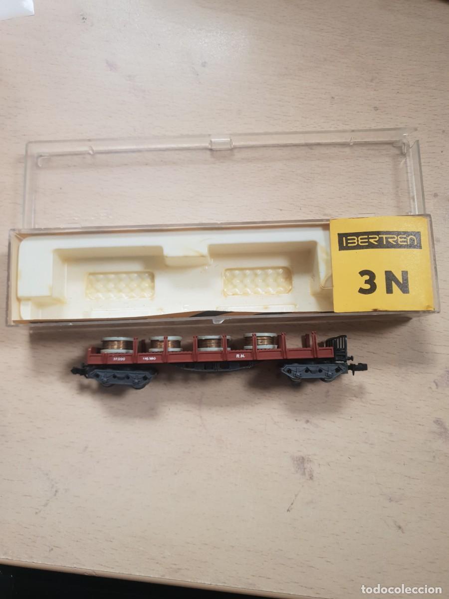 Trenes escala: Ibertren vagon bobinas fef 437 caja no suya