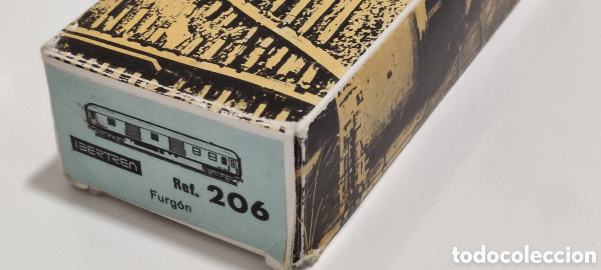 Trenes escala: IBERTREN N - CAJA VAC&Iacute;A REF. 206 FURG&Oacute;N