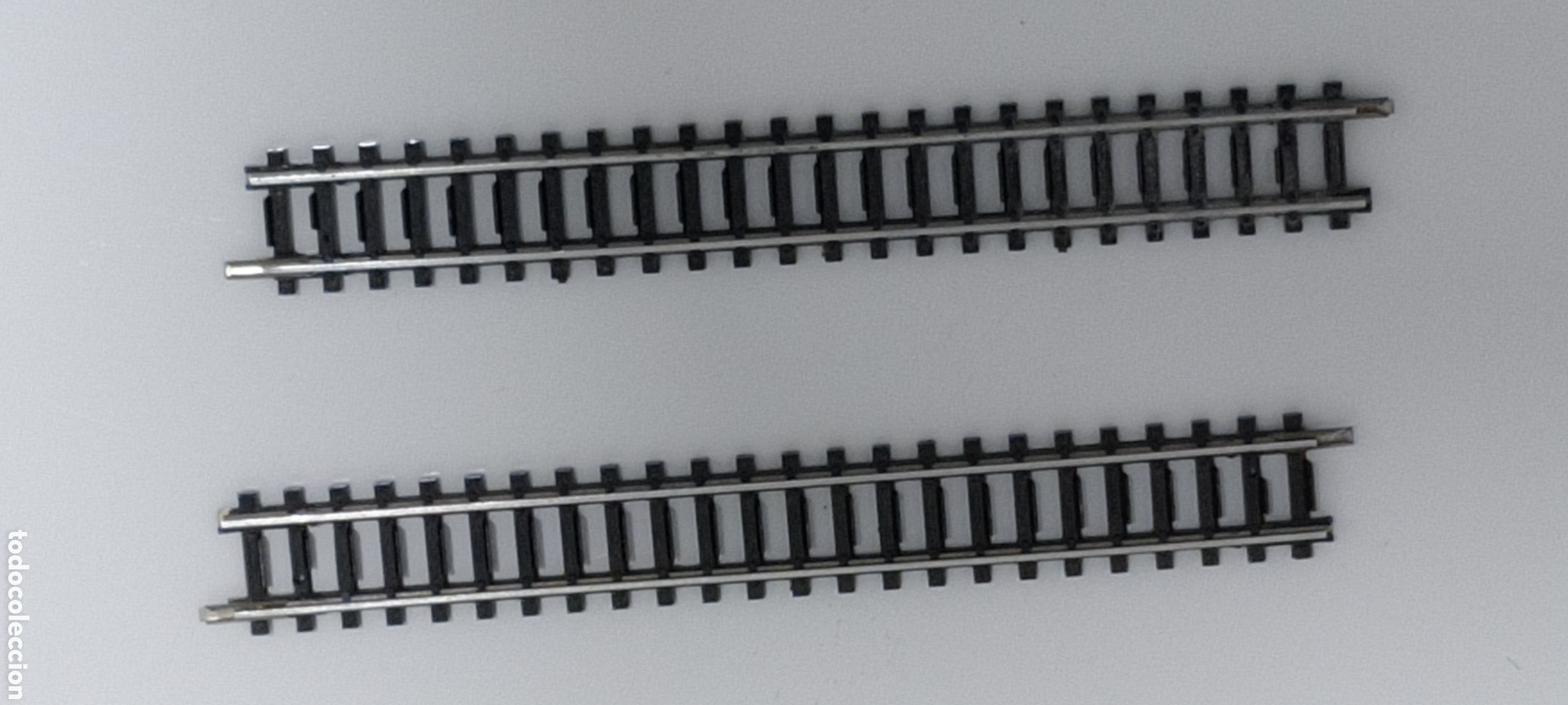 Trenes escala: IBERTREN 3N - 2 V&Iacute;AS RECTAS 120 mm REF. 611